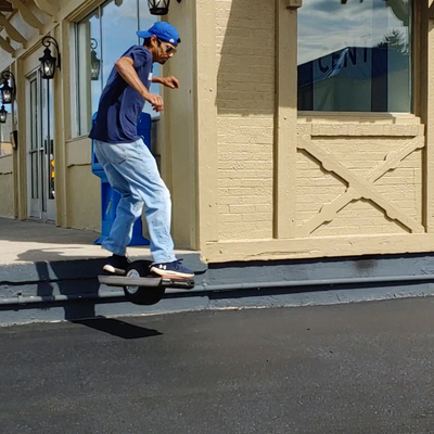 10.5Ah 700W Één Wiel Handskateboard met Wacht Rail