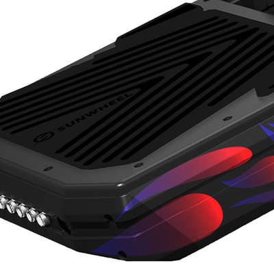 Elektrisch aangedreven het Skateboard Enig Wiel Off Road van 60V 1500W